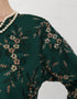 BAJU KURUNG PAHANG MODEN AMBERLEE (EMERALD GREEN)